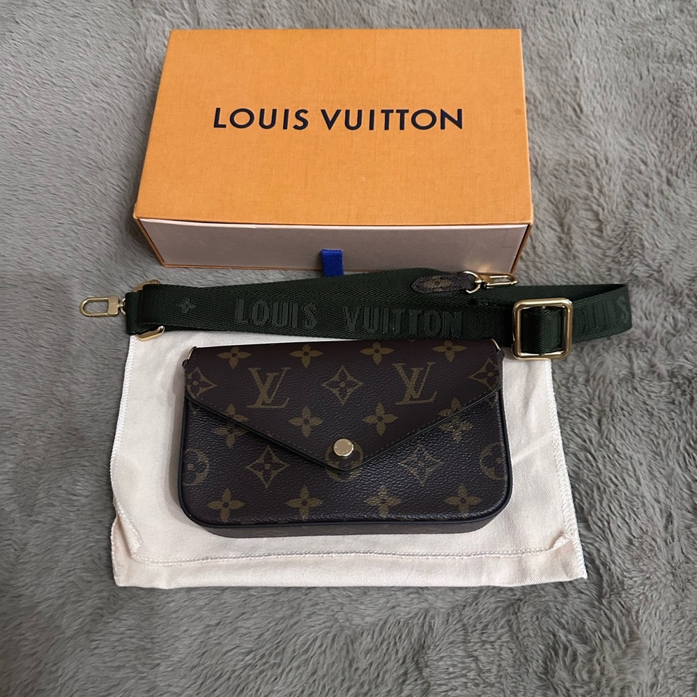 Louis Vuitton Felicie strap and go crossbody bag